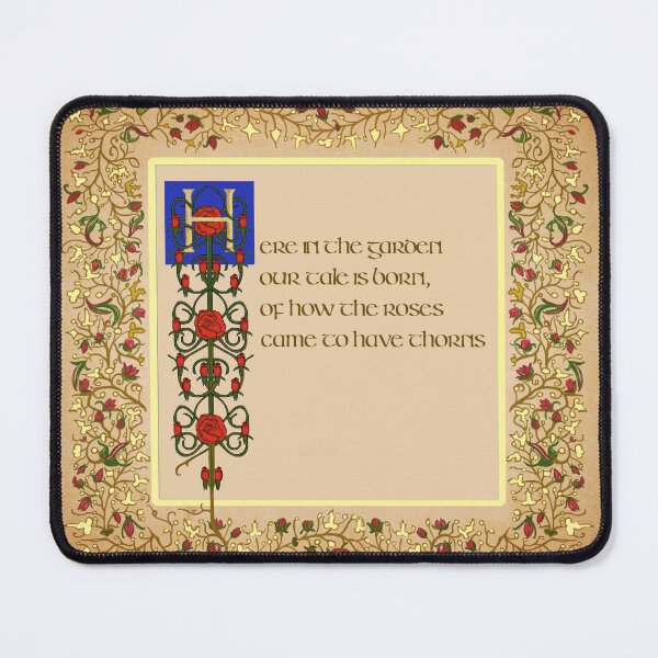 Item preview, Here in the Garden Oscar and the Roses 2023 designed and sold by Donnahuntriss.