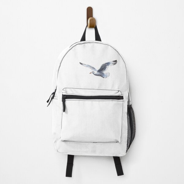 Item preview, A Seagull in flight - A salty sea bird designed and sold by RobertConklin.