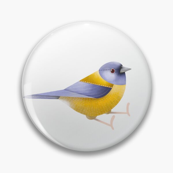 Artikelvorschau, Molliger kleiner Vogel Sierrafink mit grauer Kapuze Illustration entworfen und verkauft von Pinguval.
