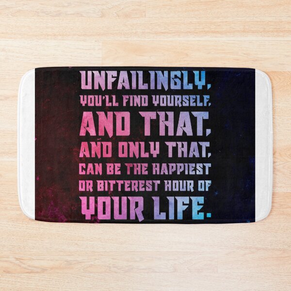 Item preview, The happiest or bitterest hour of your life - Pablo Neruda Quote - Typographic Print 04 designed and sold by Studio Grafiikka.