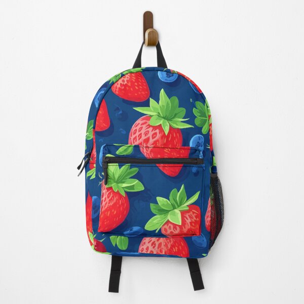 Item preview, Strawberries Blueberries Delight 1: Fruits seamless repeating patterns designed and sold by Nustudios.