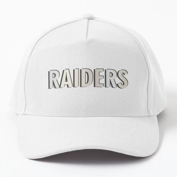 Men's Raiders Raider4Life Patch White Gold and Black Gold - All