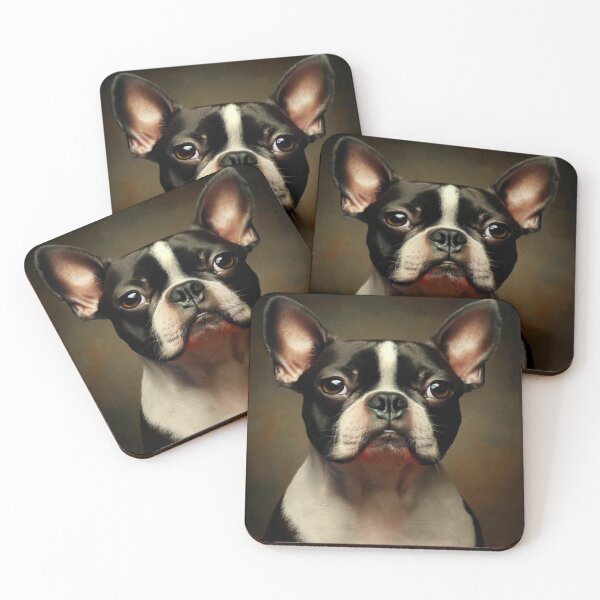 Item preview, Age of Renaissance: Charismatic Boston Terrier designed and sold by StyleSyndicatio.