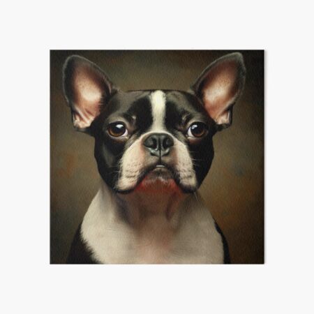 Item preview, Age of Renaissance: Charismatic Boston Terrier designed and sold by StyleSyndicatio.