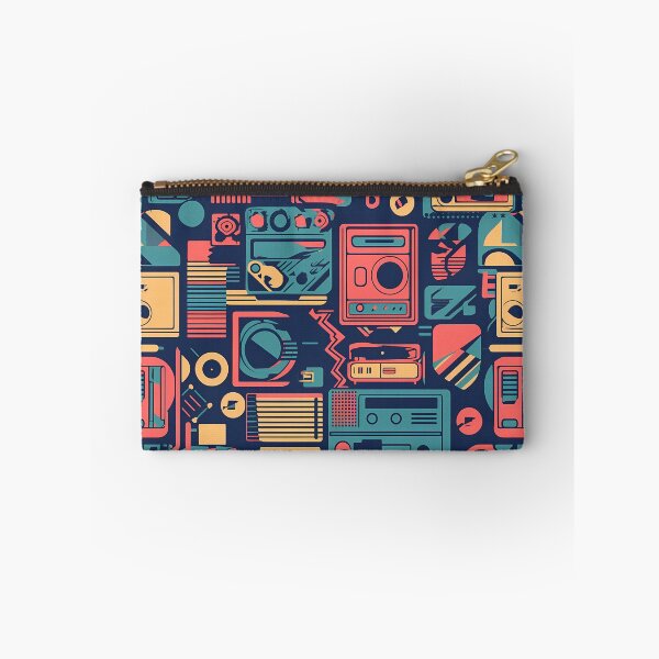 Item preview, Retrofuturistic Soundwaves designed and sold by idn2t.