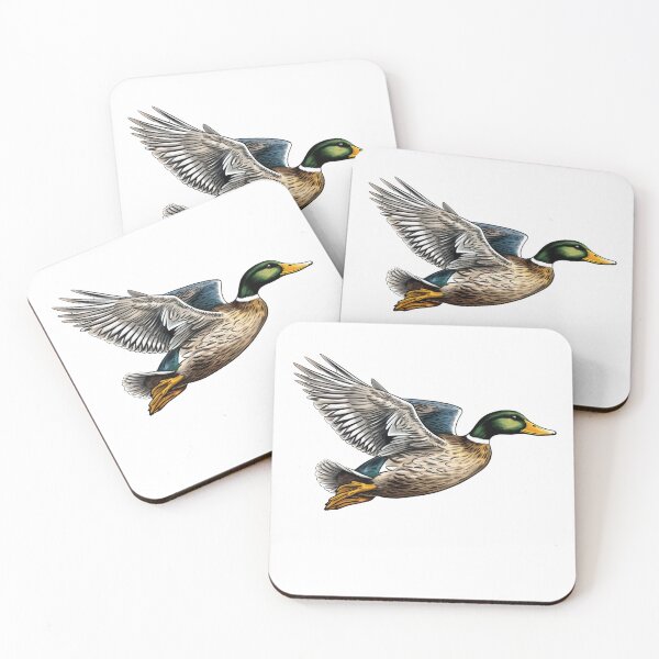 Item preview, A Mallard Duck in flight designed and sold by RobertConklin.