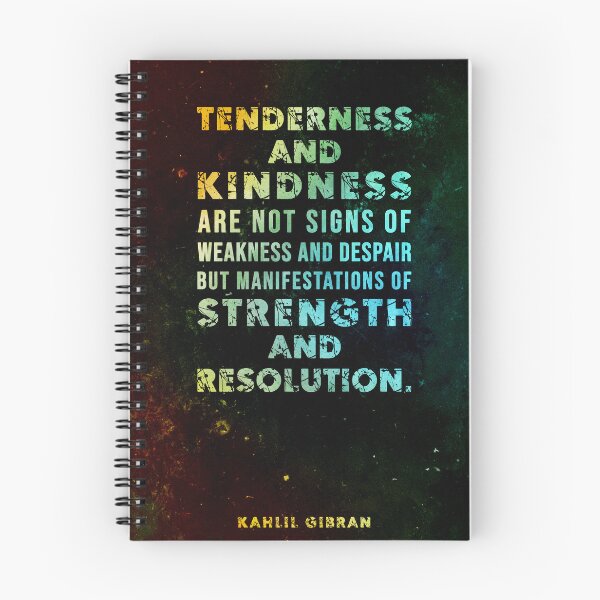 Item preview, Tenderness and Kindness - Kahlil Gibran Quote - Typographic Print 03 designed and sold by Studio Grafiikka.