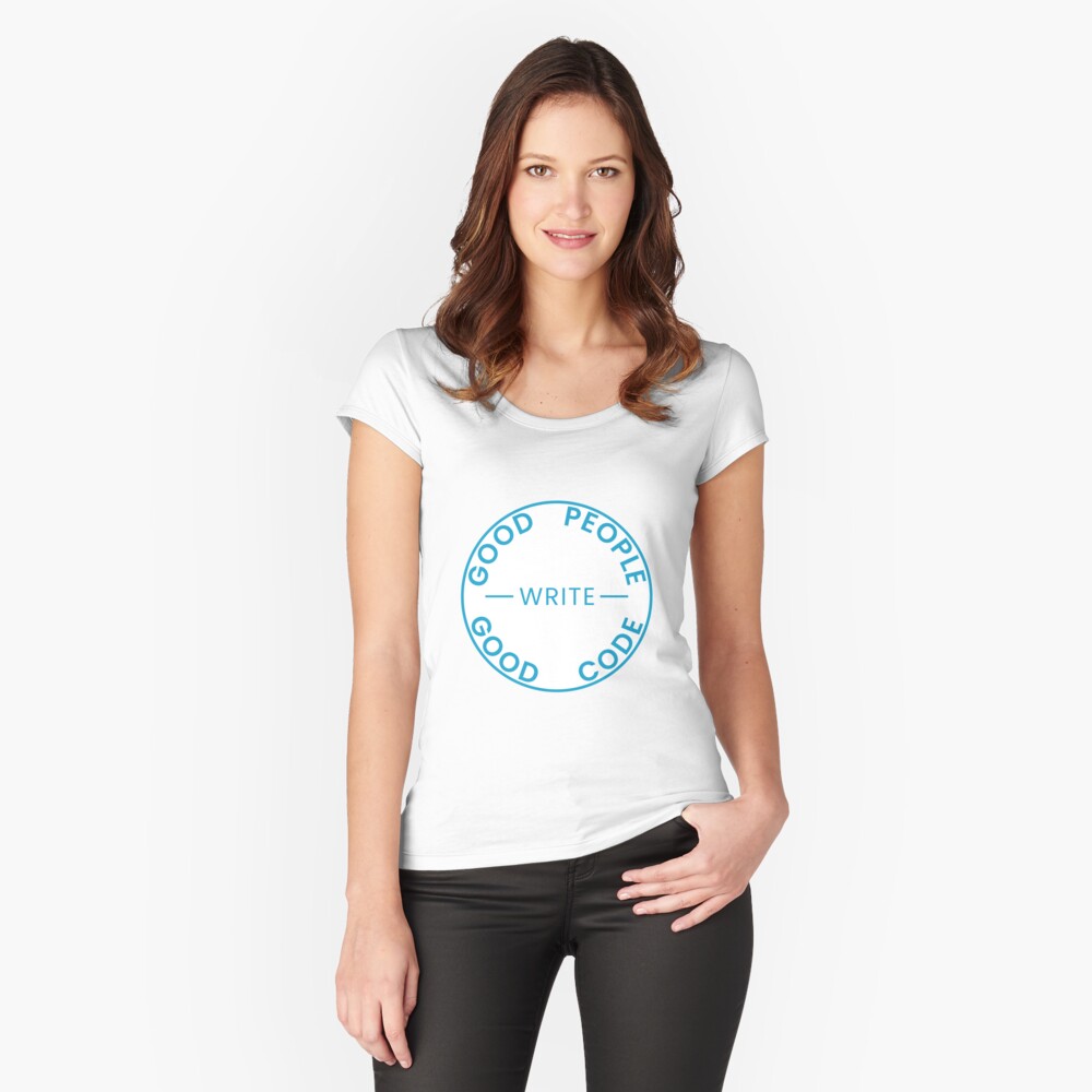 Item preview, Fitted Scoop T-Shirt designed and sold by kartedrop.