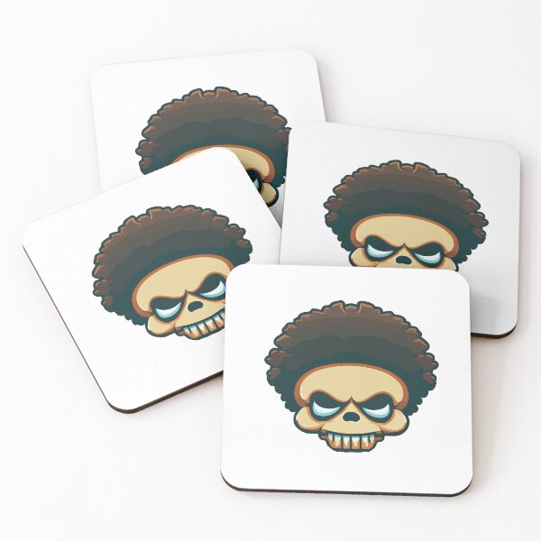 Item preview, Skull Afro hairstyle designed and sold by spyduckz.