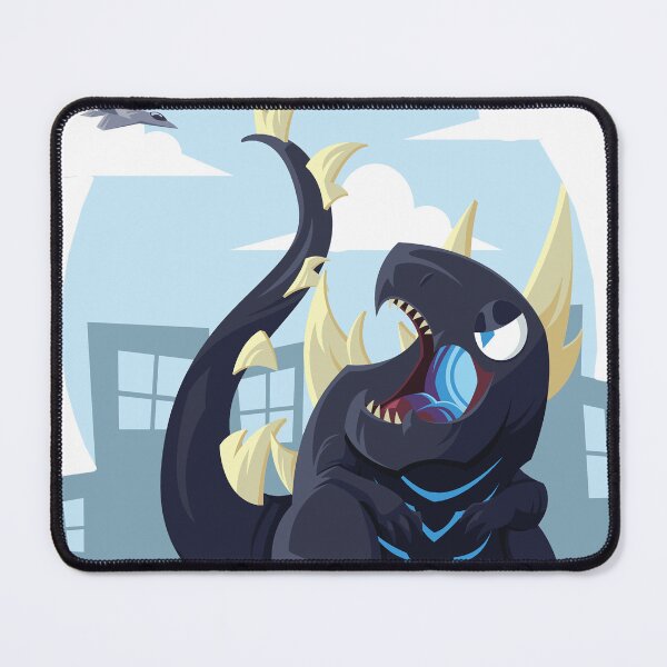 Item preview, Monster Lizard Dinosaur Attacks City Design designed and sold by FuddalanDesigns.