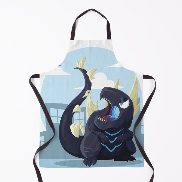 Item preview, Monster Lizard Dinosaur Attacks City Design designed and sold by FuddalanDesigns.