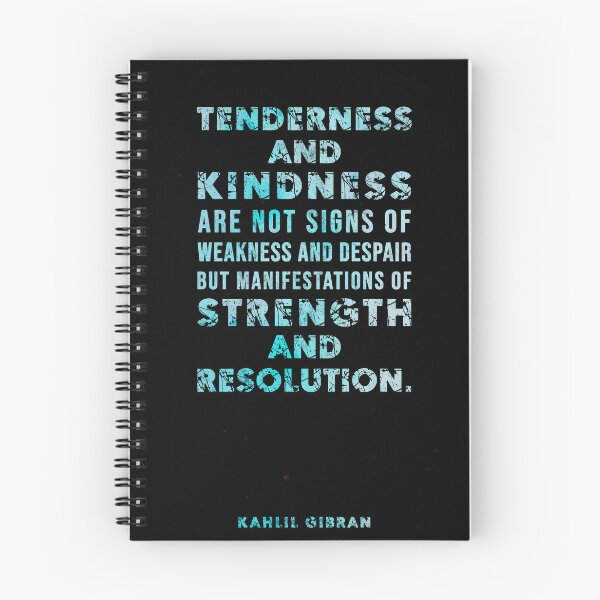 Item preview, Tenderness and Kindness - Kahlil Gibran Quote - Typographic Print 02 designed and sold by Studio Grafiikka.