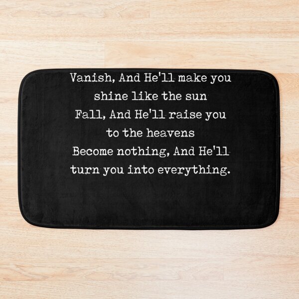Item preview, Rumi Quote 06 - Knock and He'll open the door - Typewriter Print - Black designed and sold by Studio Grafiikka.