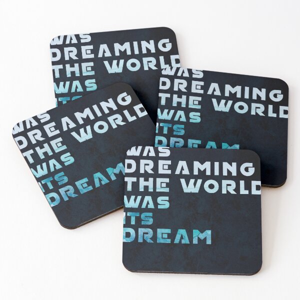 Item preview, The Mind was Dreaming, The World was its Dream - Jorge Luis Borges Quote - Typographic Print 01 designed and sold by Studio Grafiikka.