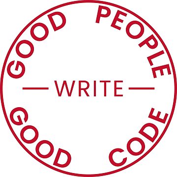 Artwork thumbnail, Good People Write Good Code - Angular Edition Sticker by kartedrop