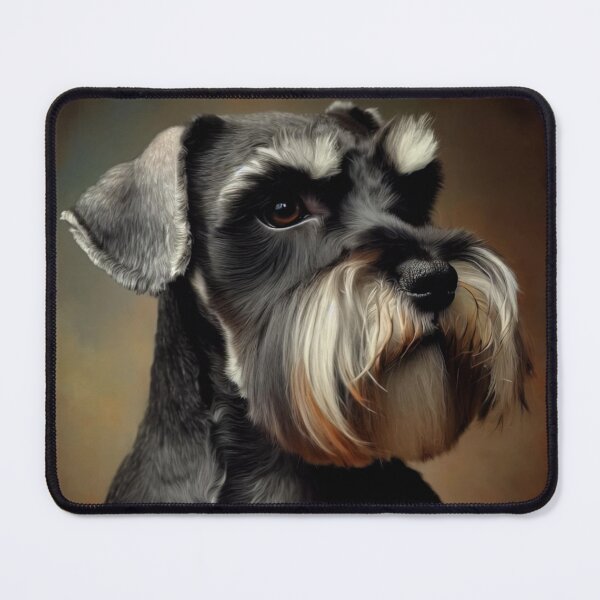 Item preview, Age of Renaissance: The Dapper Schnauzer Portrait designed and sold by StyleSyndicatio.