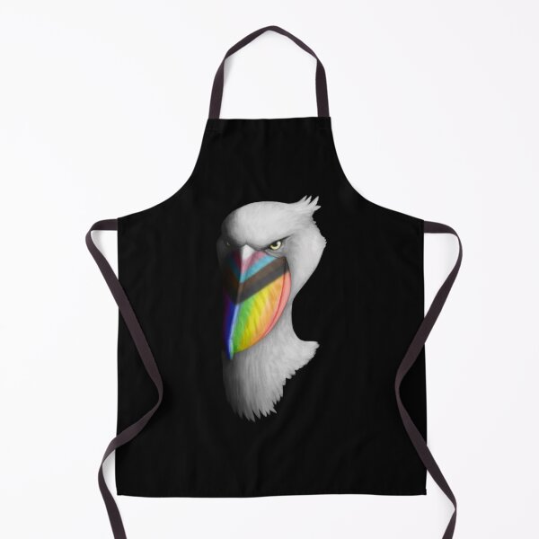 Item preview, Progressive Together Pride Shoebill designed and sold by Wootzel.