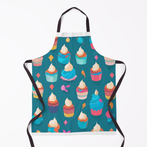 Item preview, Cupcakes Delight 1: Seamless patterns of delicious cupcakes designed and sold by Nustudios.