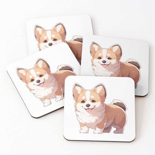 Item preview, Pudgy Smiley Kawaii Corgi designed and sold by TheBakaAnime.