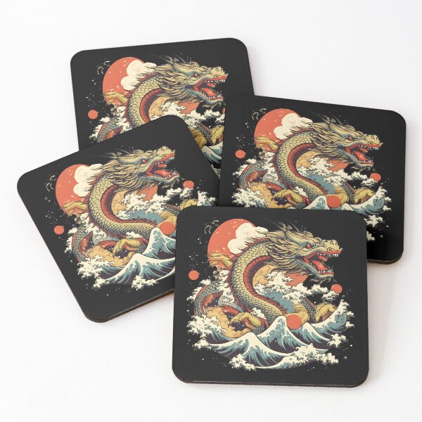 Item preview, Sushi Dragon Japanese Kawaii designed and sold by xtenctation.