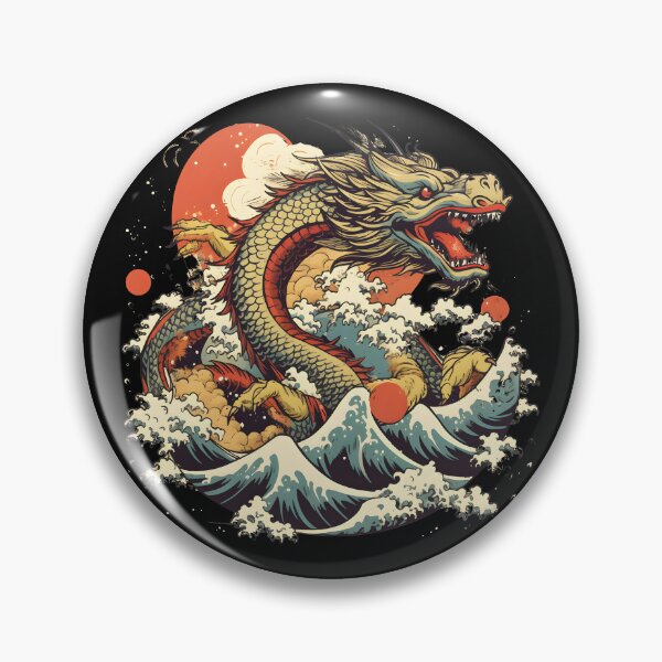 Item preview, Sushi Dragon Japanese Kawaii designed and sold by xtenctation.