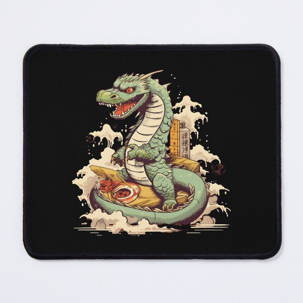 Item preview, Sushi Dragon Japanese Kawaii designed and sold by xtenctation.