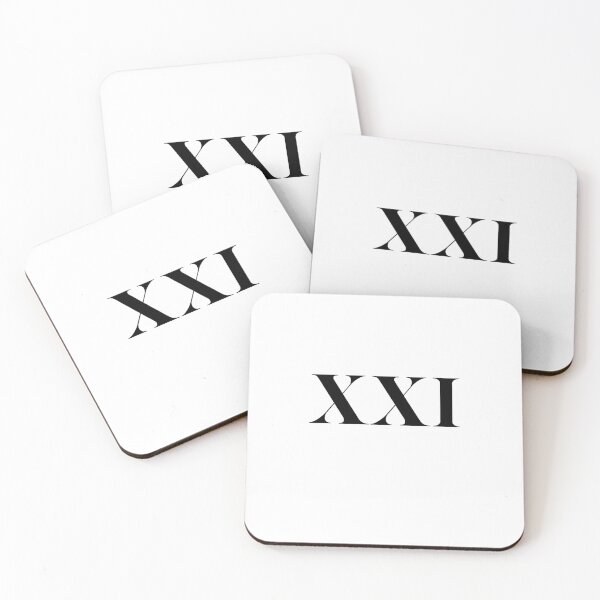 Item preview, XXI - 21 roman numeral - the lucky few Down Syndrome Awareness designed and sold by macklewis126.