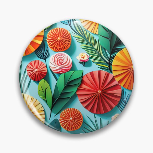 Item preview, Crafted with Passion: Trending 3D Kirigami Flower Sculptures Seamless Vector Flowers Pattern - Premium Design designed and sold by Jisoo Flowers.