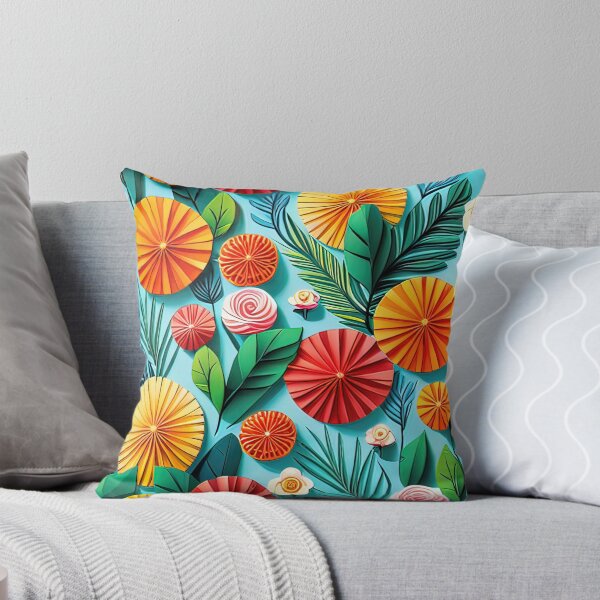 Item preview, Crafted with Passion: Trending 3D Kirigami Flower Sculptures Seamless Vector Flowers Pattern - Premium Design designed and sold by Jisoo Flowers.