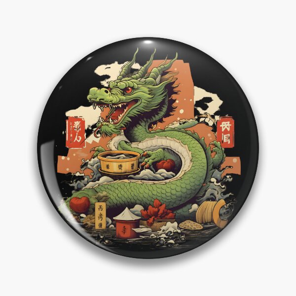 Item preview, Sushi Dragon Japanese Kawaii designed and sold by xtenctation.