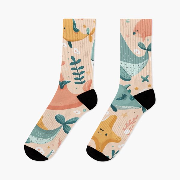 Item preview, Cute Sea patterns designed and sold by Amir Faysal.