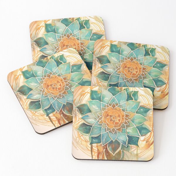 Item preview, Oronda - Floral Mandala (4/4) designed and sold by sabantha.