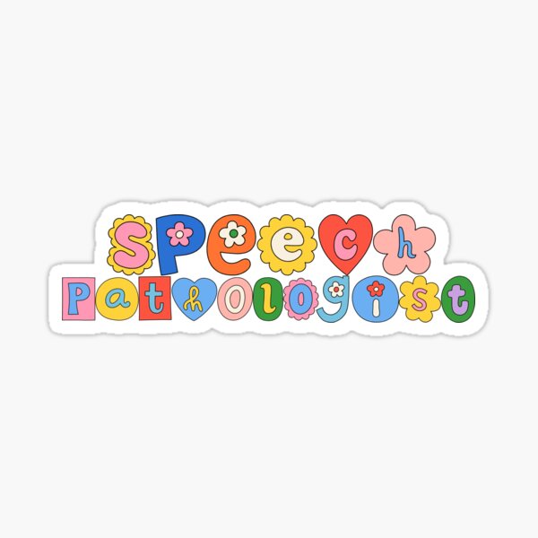 Item preview, Speech Pathologist l Colorful designed and sold by GabbyC03.