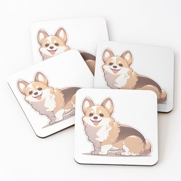 Item preview, Pudgy Smiley Kawaii Corgi designed and sold by TheBakaAnime.