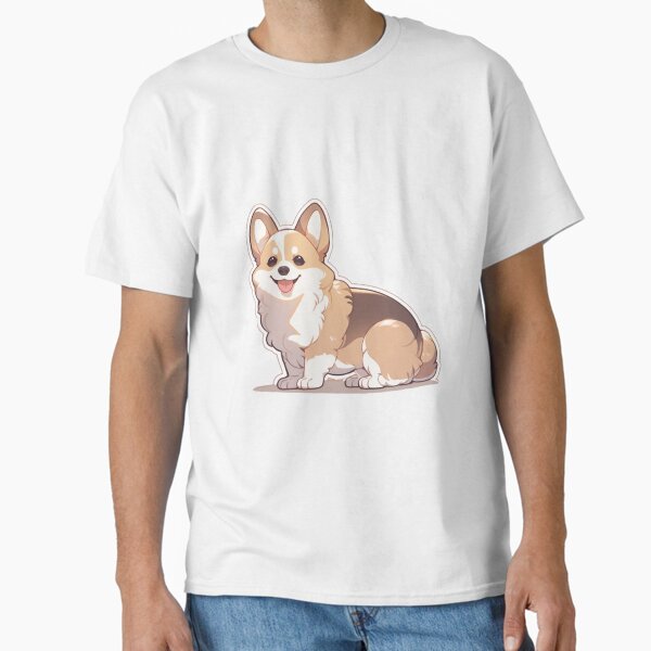 Item preview, Pudgy Smiley Kawaii Corgi designed and sold by TheBakaAnime.