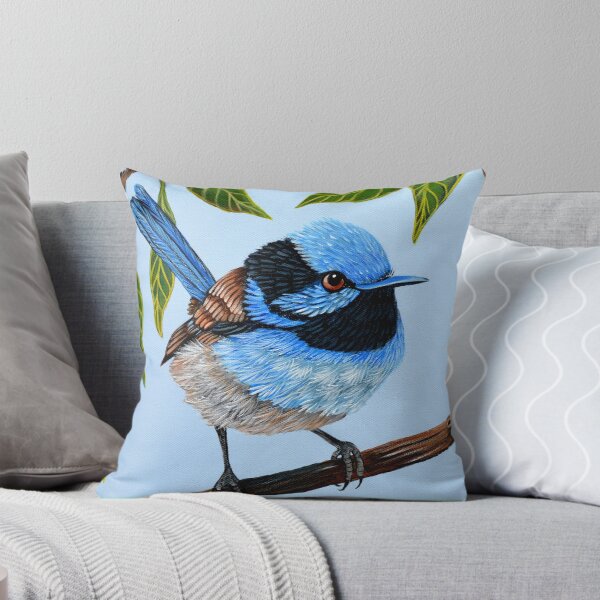 Item preview, Fairy Wren Charm designed and sold by Linda Callaghan.