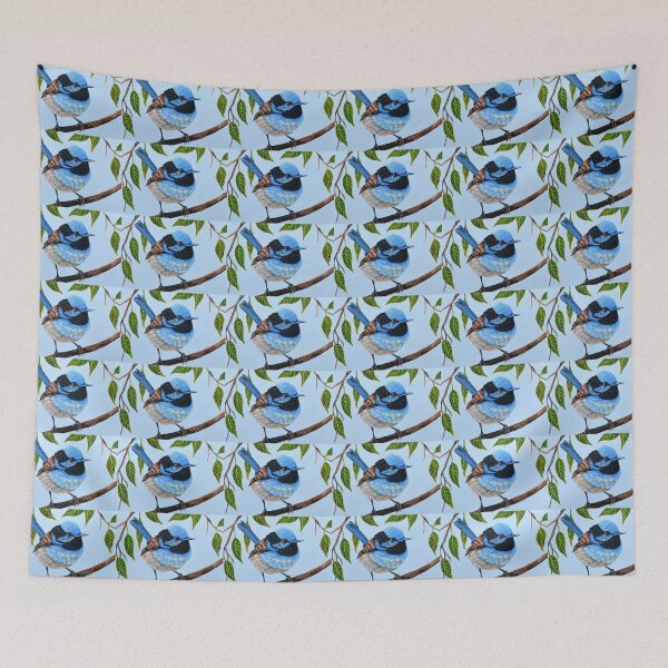 Item preview, Fairy Wren Charm designed and sold by Linda Callaghan.