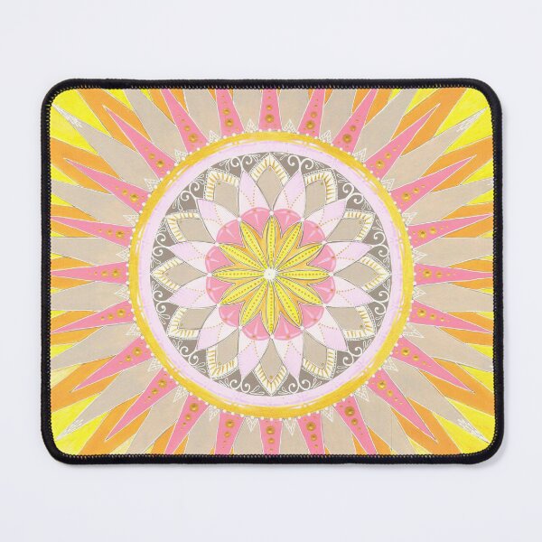 Item preview, Mandala Morning Sun designed and sold by ElaMilkoDESIGN.