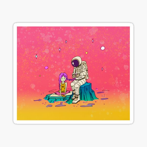 Astronaute Sticker