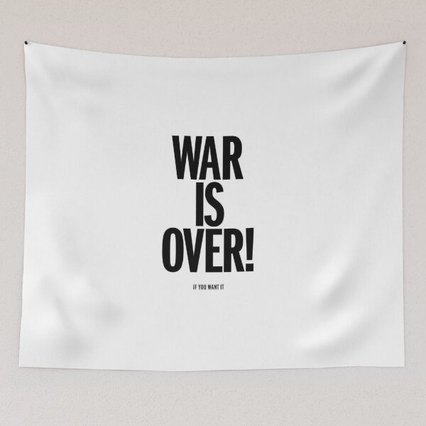 Item preview, War Is over John Lennon designed and sold by heavy-petal.