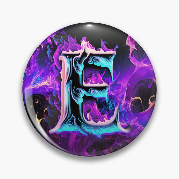 Item preview, Fire letter E designed and sold by ETMIStore.