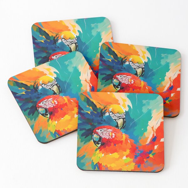 Item preview, FJP0071 - Dancing Parrots designed and sold by Futuriddle.
