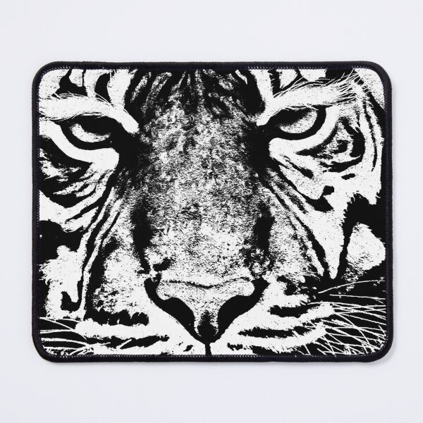 Item preview, Closed up black and white tiger face. designed and sold by Jayjaynaenae.