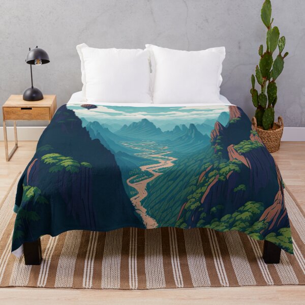 Item preview, Parque Forestal Nacional de Zhangjiajie designed and sold by fleurdesignart.