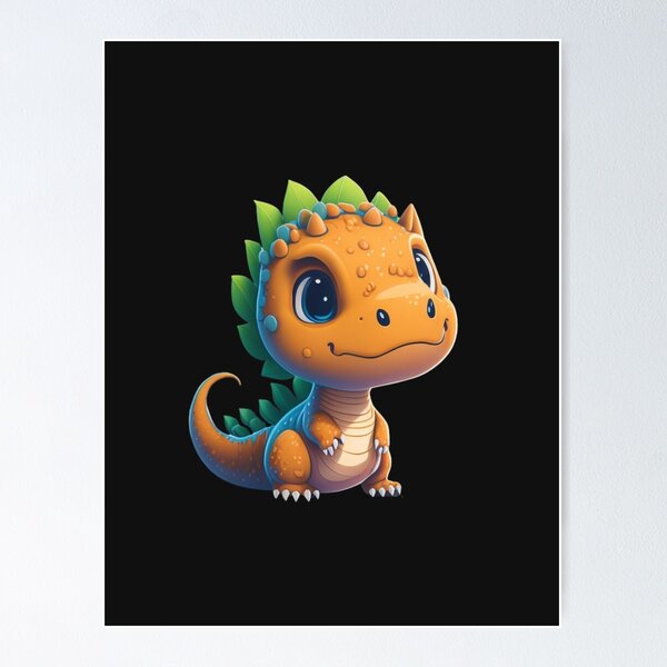 Item preview, Very Cute Dinosaur designed and sold by ChibiArtline.