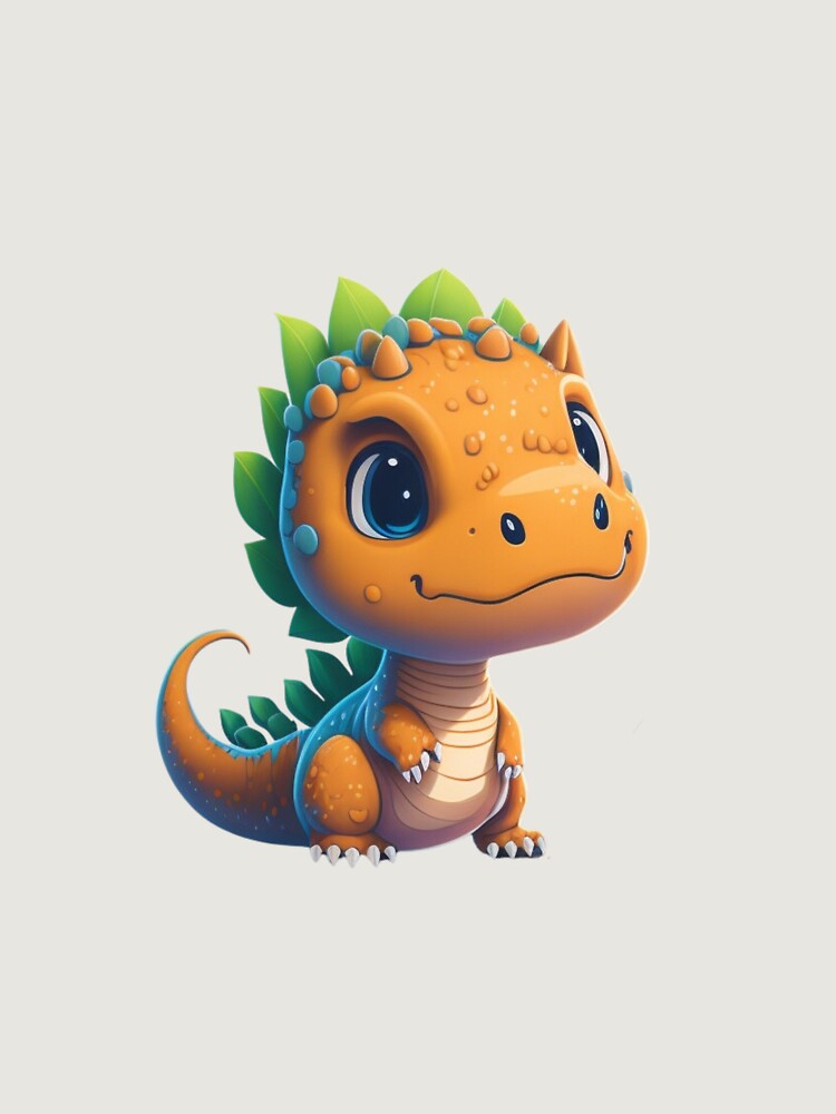 Thumbnail 6 von 6, Premium Oversized Pullover, Very Cute Dinosaur designt und verkauft von ChibiArtline.