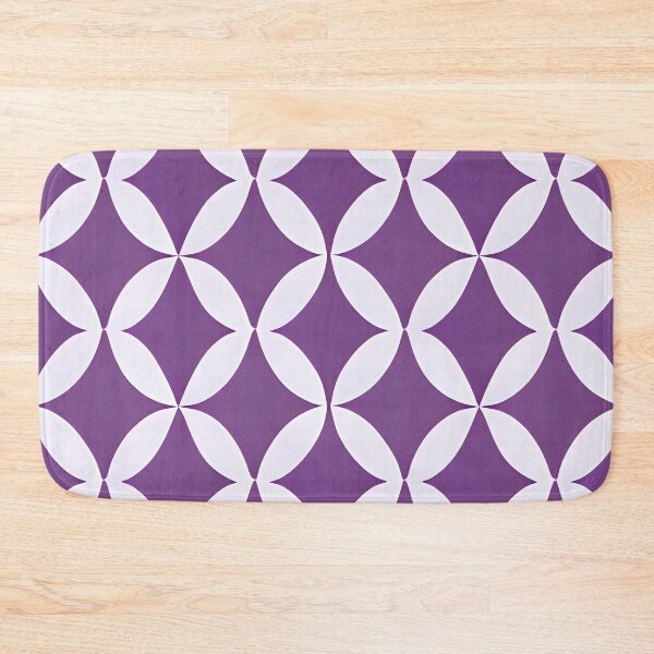 Item preview, Artistic Purple and White Pattern - Exclusively on Redbubble designed and sold by Mementium.