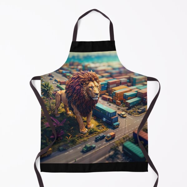 Item preview, Tilt Shift Lion designed and sold by berubettoart.