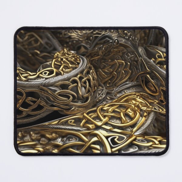 Item preview, Golden Echoes5 - 3D Celtic Designs Brought to Life in Gleaming Metals designed and sold by stateofhuman.