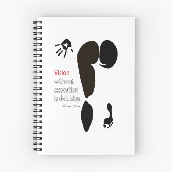 Item preview, Vision without execution is delusion. designed and sold by Beerokrata.